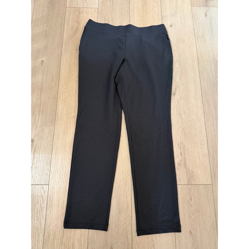J.Jill Women’s Licorice Pure Jill Affinity Slim Leg Pant Sz M - Picture 3 of 9
